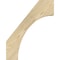 Ekena Millwork 4"W x 16"D x 20"H Westlake Rough Sawn Knee Brace, Douglas Fir BRC04X16X20WTL00RDF - alternate 3